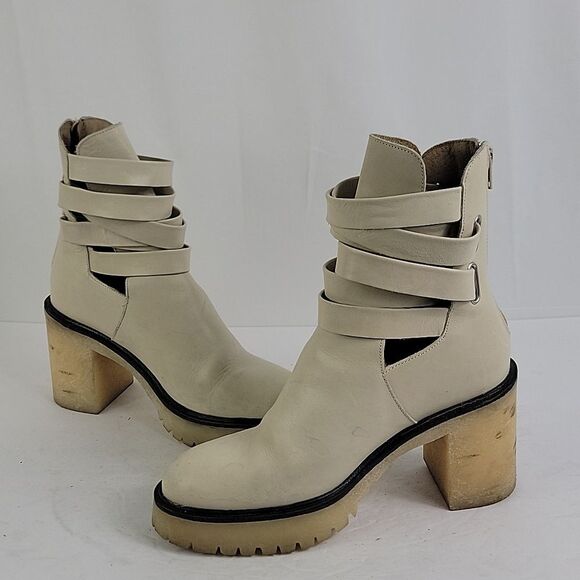 Free People Jesse Womens Cutout Boot - Picture 4 of 11